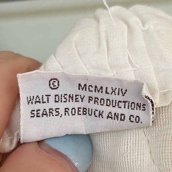 VTG 1964 Sears Pooh Collection Quilted Baby Blanket MCMXLIV Disney Kidcore MCM - Picture 2 of 14